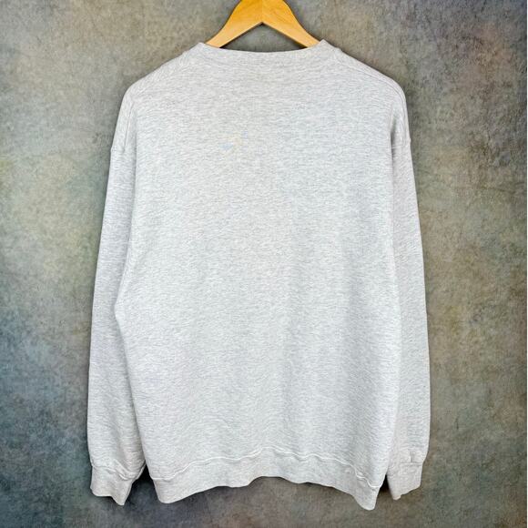 VTG 90s Mount Rushmore Sweatshirt Sz L Gray South Dakota USA Monument - Picture 5 of 6